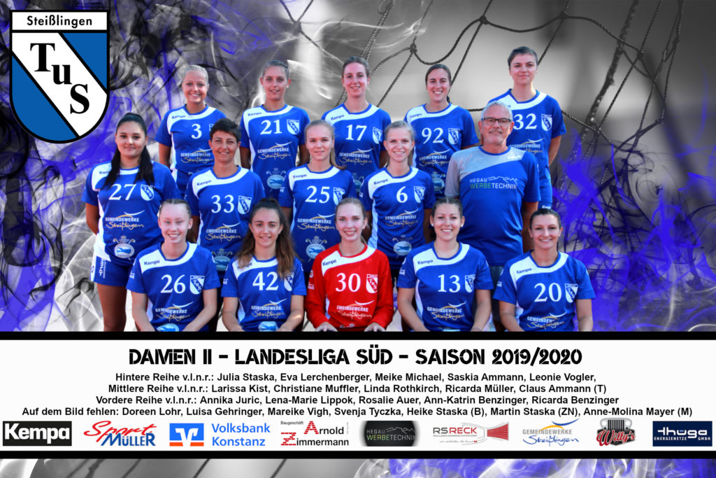 Damen II - 2019 Im Bild:
beim Spiel in der BW Oberliga zwischen dem TuS Steißlingen und der SG Lauterstein in der Mindlestalhalle in Steißlingen
I
