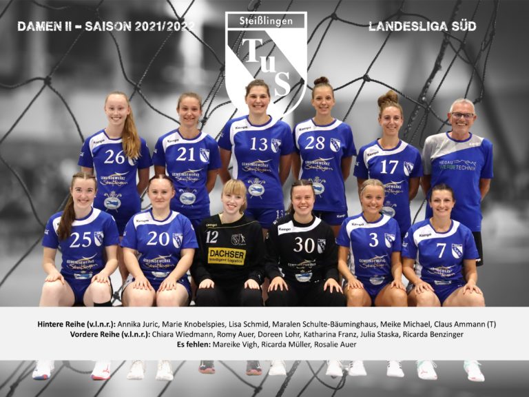 2021-2022 - Mannschaftsbild - Damen II